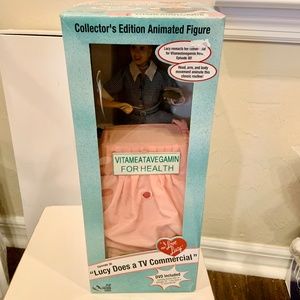 VTG Gemmy I Love Lucy Vitameatavegamin Pop Culture Series Animated Figure NEW!